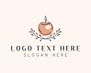 Candle Spa Decor Logo