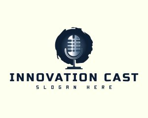Podcast Microphone Radio logo
