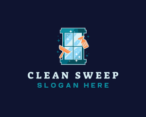 Housekeeping Window Cleaning logo design