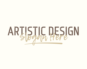 Beauty Designer Signature logo design