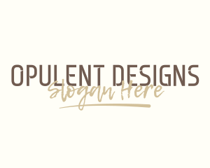 Beauty Designer Signature logo design