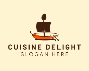 Soup Kitchen Ship  logo design