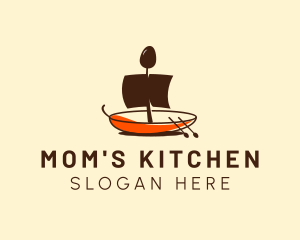 Soup Kitchen Ship  logo design