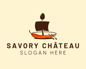 Soup Kitchen Ship  logo design