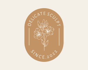 Aesthetic Flower Artisan logo design