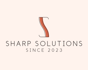 Simple Outline Business logo design