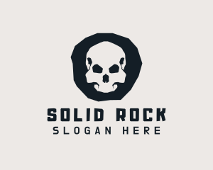 Scary Skull Streetwear logo design