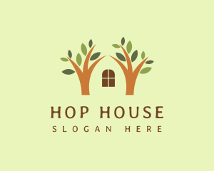 Organic Tree House logo design