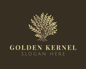 Golden Tree Agriculture logo design