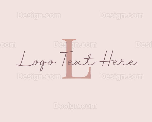 Luxury Feminine Studio Logo