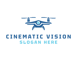 Multimedia Drone Camera logo design