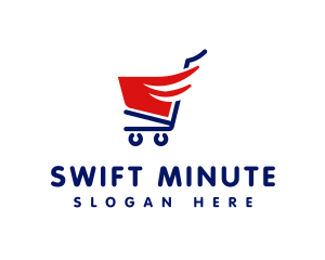 Swift Retail Cart logo design