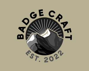Outdoor Mountain Badge  logo