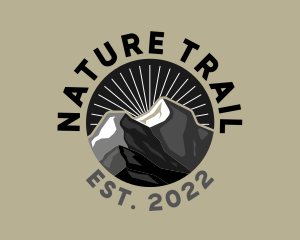 Outdoor Mountain Badge  logo