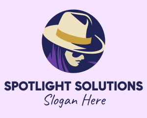 Cowboy Hat Performer logo design