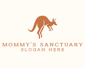 Kangaroo Animal Sanctuary logo design