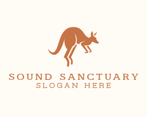 Kangaroo Animal Sanctuary logo design