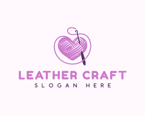 Crochet Crafts Yarn logo design