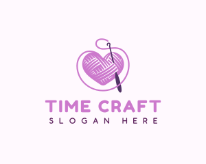 Crochet Crafts Yarn logo design