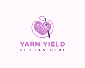 Crochet Crafts Yarn logo design