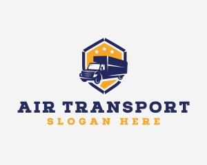 Logistics Delivery Truck logo design