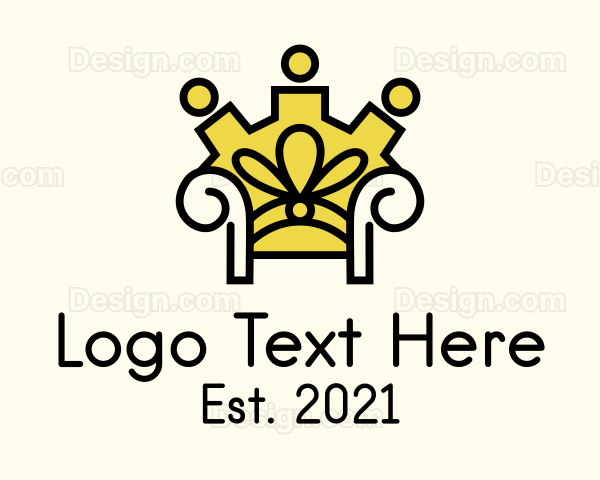 Royal Chair Throne Logo