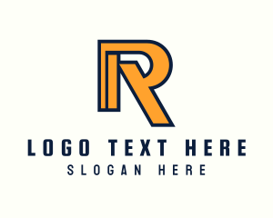 Company Brand Letter R Logo