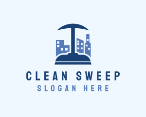 City Plunger Cleaning Sanitation logo design