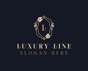 Floral Luxury Boutique logo design