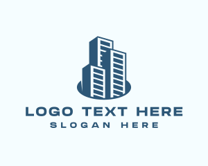 Commercial - Commercial Building Real Estate logo design