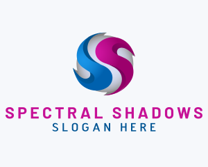 Professional Sphere Letter S logo design