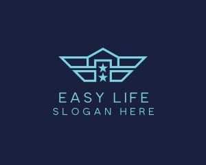 Navy Wing Home logo design