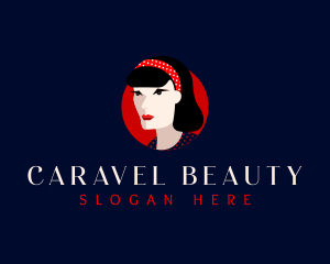 Woman Beauty Lady logo design