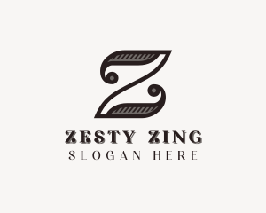 Upscale Brand Letter Z logo design