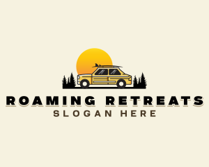 Car Travel Adventure logo design