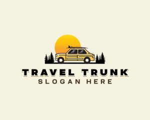 Car Travel Adventure logo design