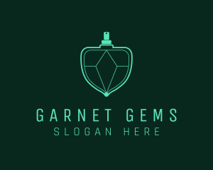 Emerald Gem Perfume logo design