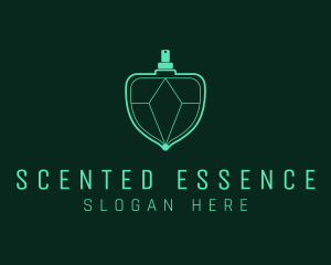 Emerald Gem Perfume logo design