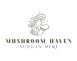 Organic Mushroom Farm logo design