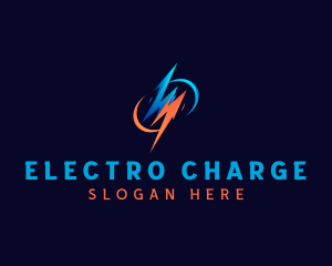 Lightning Energy Electrical logo design