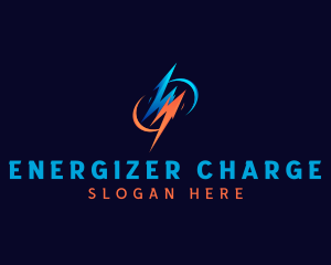 Lightning Energy Electrical logo design