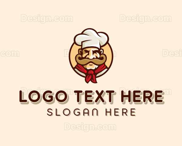 Fine Dining Restaurant Chef Logo