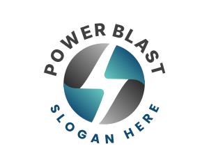 Power Plant Voltage logo design