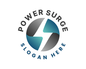 Power Plant Voltage logo design