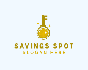 Coin Key Savings logo design