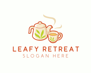 Herbal Tea Drink logo design