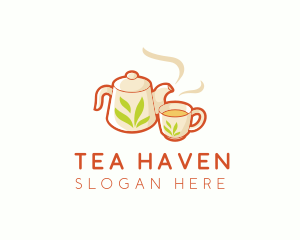 Herbal Tea Drink logo design