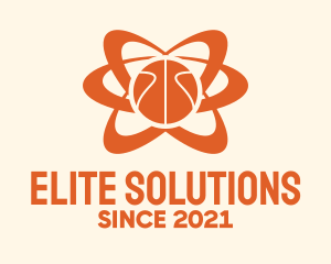 Orange Basketball Orbit  logo