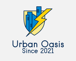 City Electrical Shield logo design