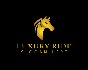 Premium Horse Stallion logo design